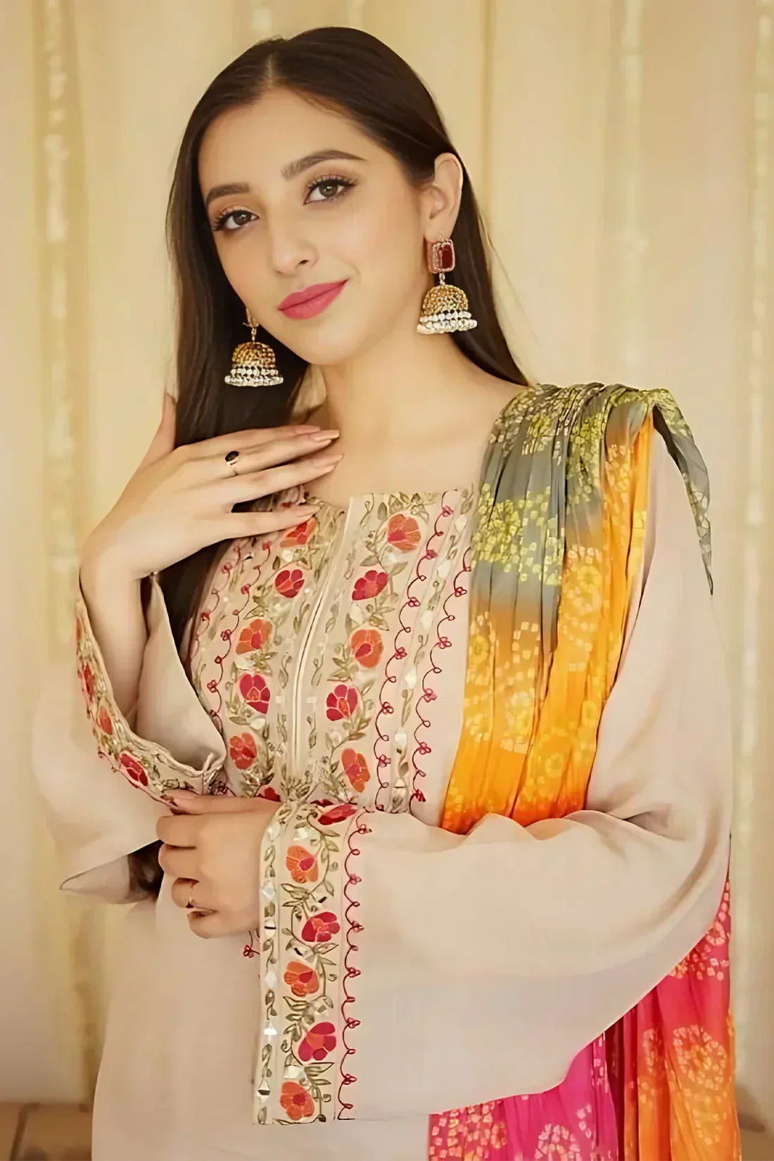 3PC Embroidered IR0028