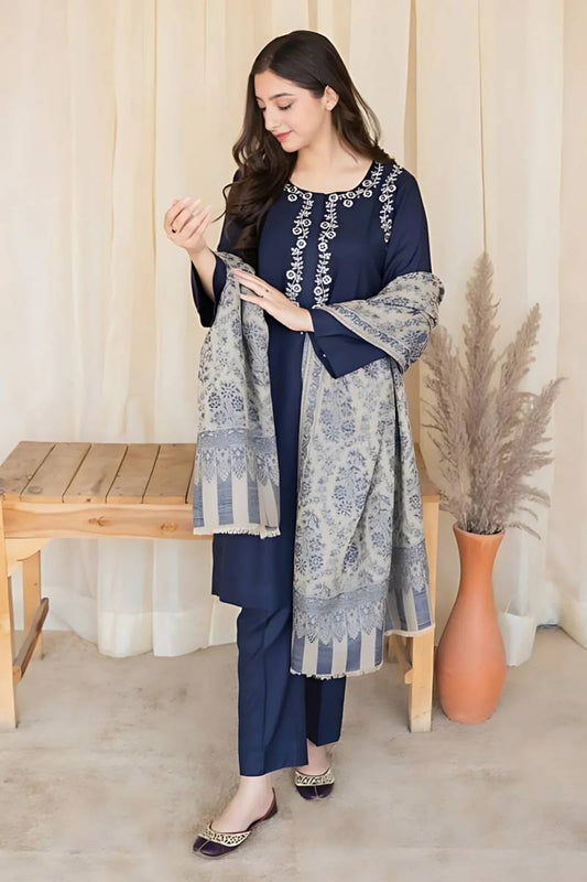 Asline Heavy 3pc Emboidery