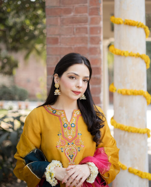 Roshni Dhanak Heavy 3pc Emboidery SM-1032