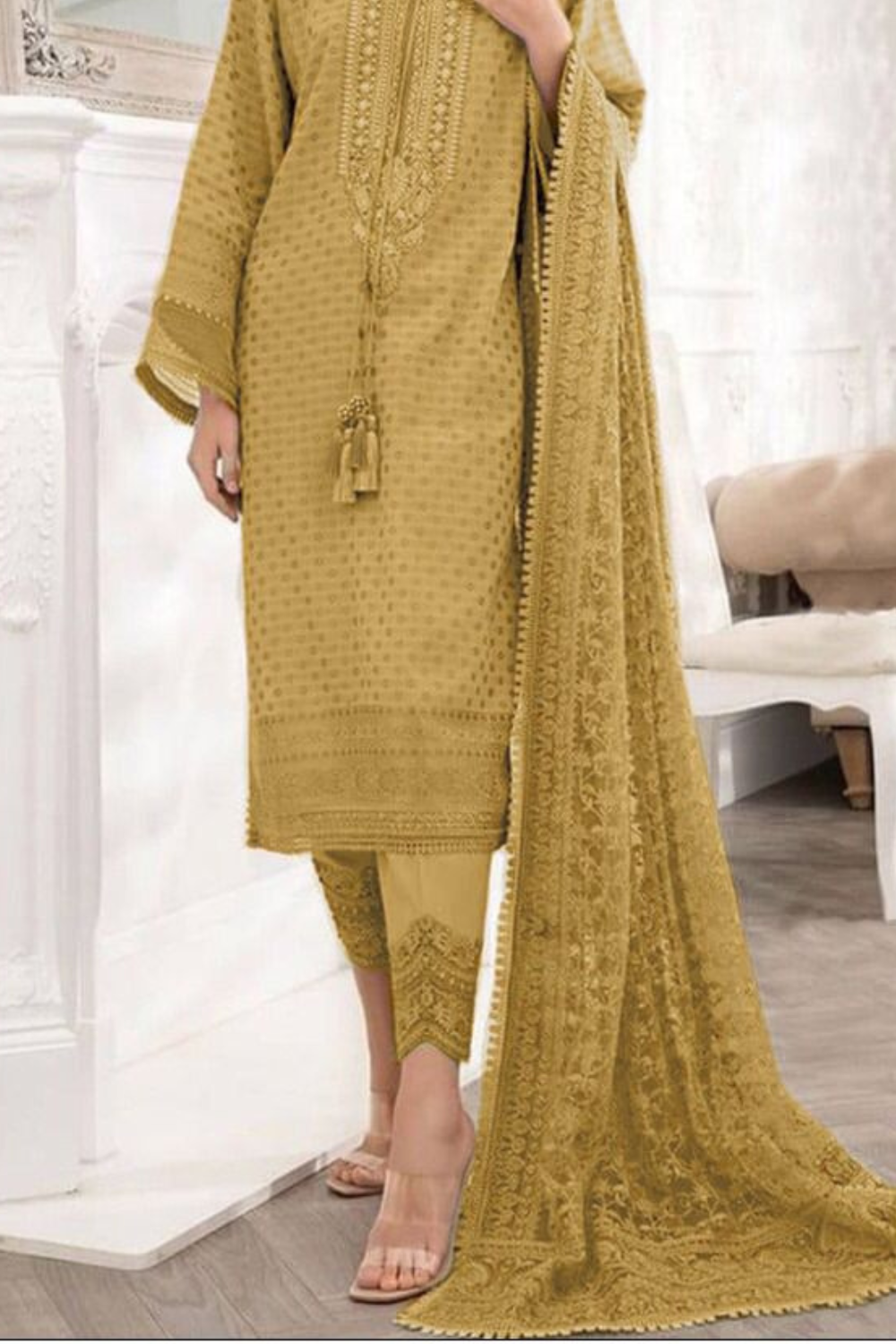 3PC Embroidered IR0093