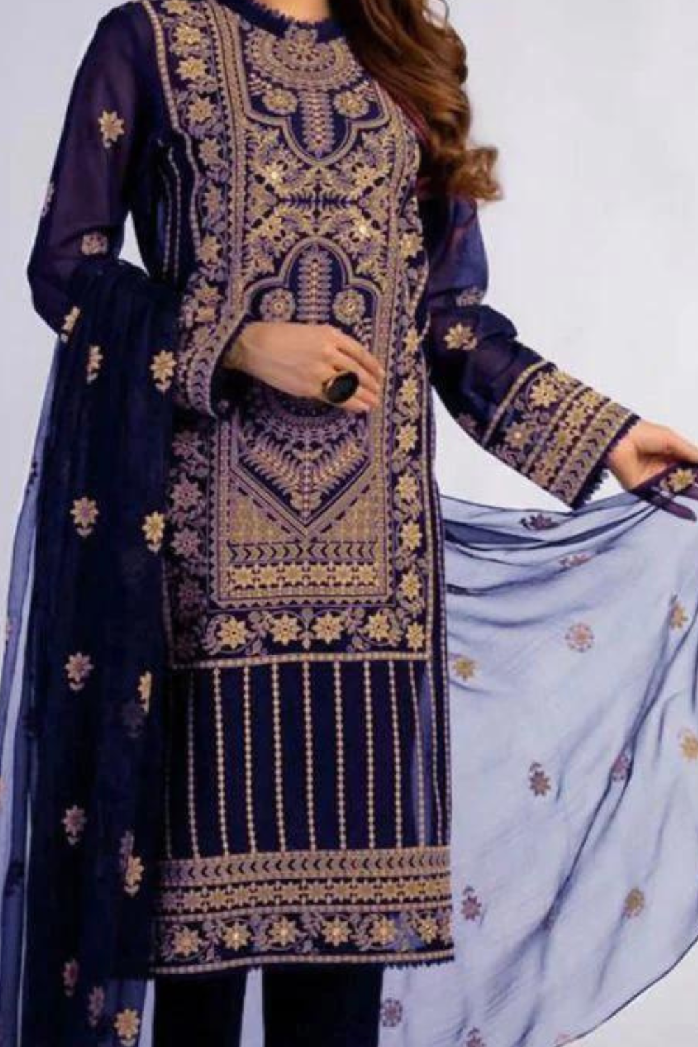 3PC Embroidered IR0099