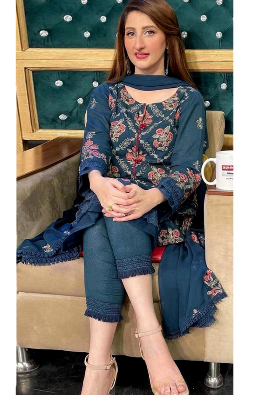 3PC Embroidered IR014-M