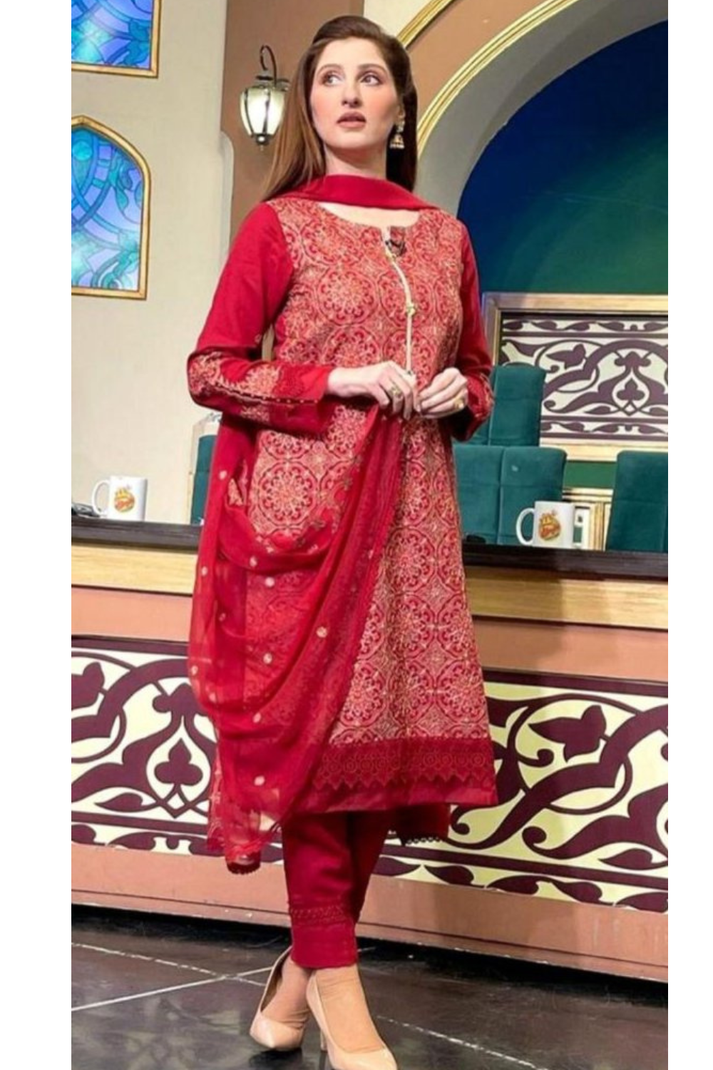 3PC Embroidered IR015-M