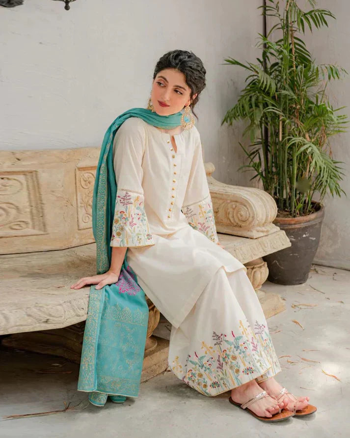 3PC Embroidered IR0021