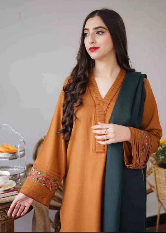 Asline Heavy 3pc Emboidery